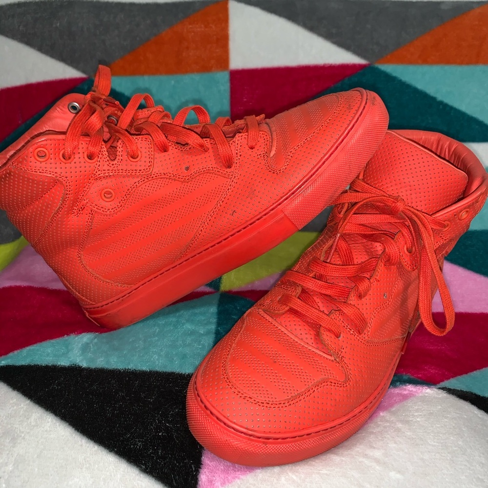 Balenciaga Pleated Trainer High Pleated Sneakers